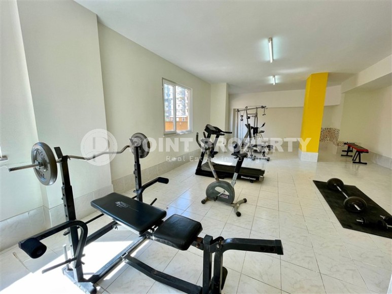 Comfortable 2+1 apartment with furniture and household appliances 300 meters from the sea, in the center of Mahmutlar-id-7849-photo-14