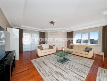 Современная двухуровневая квартира 3+2, общей площадью 210 м2, в центре благоустроенного района Аланьи - Тосмур-id-7850-фото-2