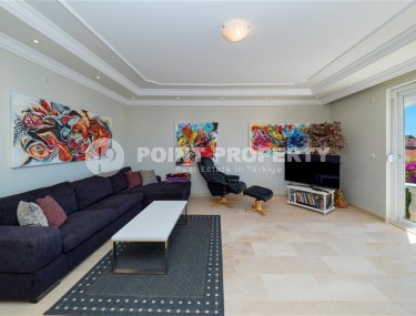 Панорамная трехэтажная вилла с роскошным видом на море, в престижном районе Аланьи - Каргыджак-id-7852-фото-4