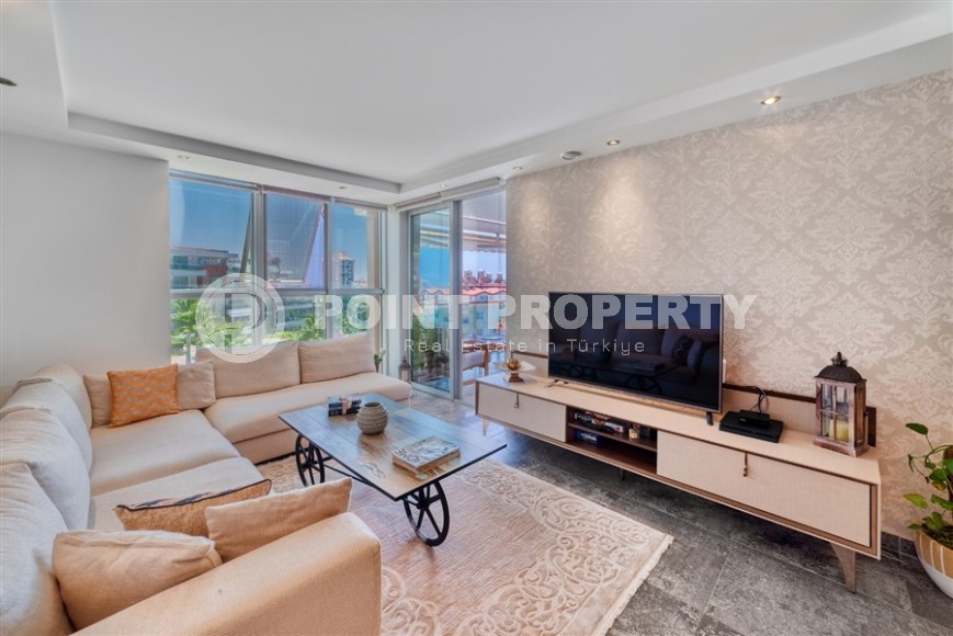 Комфортабельная квартира 2+1 в 1300 метрах от моря, в современном районе Аланьи - Джикджилли-id-7856-фото-2