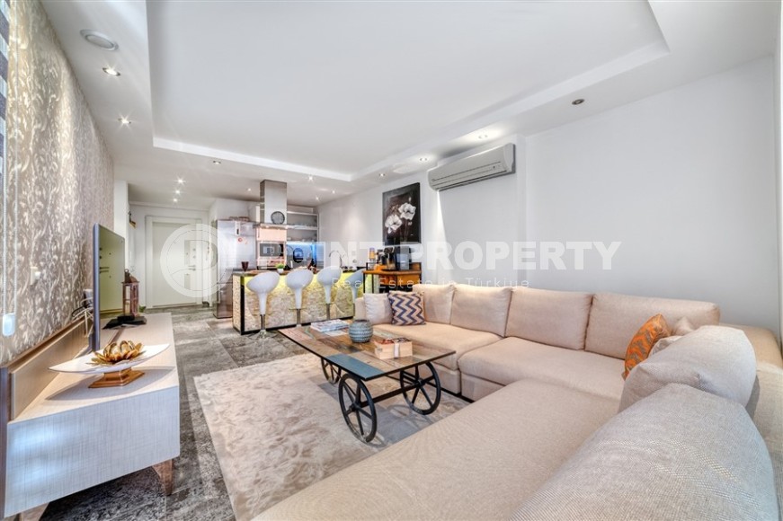 Комфортабельная квартира 2+1 в 1300 метрах от моря, в современном районе Аланьи - Джикджилли-id-7856-фото-3