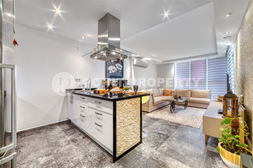 Комфортабельная квартира 2+1 в 1300 метрах от моря, в современном районе Аланьи - Джикджилли-id-7856-фото-5