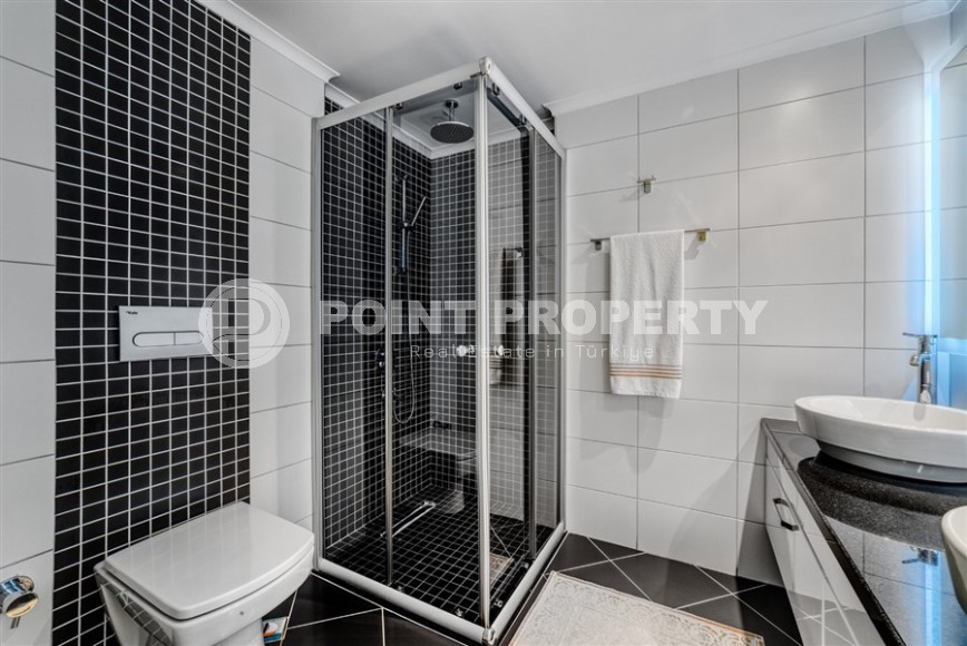 Комфортабельная квартира 2+1 в 1300 метрах от моря, в современном районе Аланьи - Джикджилли-id-7856-фото-12