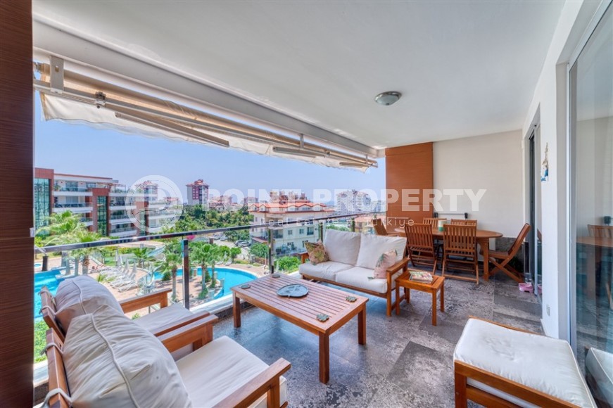 Комфортабельная квартира 2+1 в 1300 метрах от моря, в современном районе Аланьи - Джикджилли-id-7856-фото-19