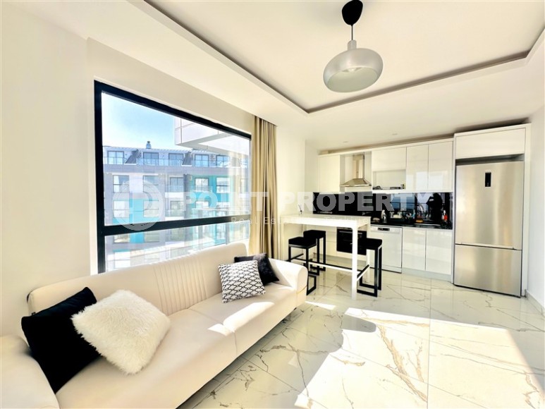 Modern apartment with panoramic sea views, on the 11th floor in a new residential complex with “city within a city” infrastructure-id-7861-photo-3