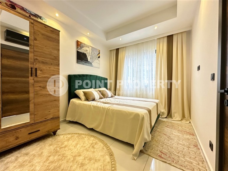 Stylish apartment with modern design 550 meters from the sea, in the center of Mahmutlar-id-7864-photo-6
