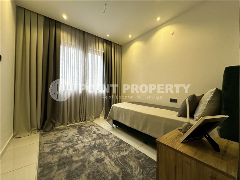 Stylish apartment with modern design 550 meters from the sea, in the center of Mahmutlar-id-7864-photo-8