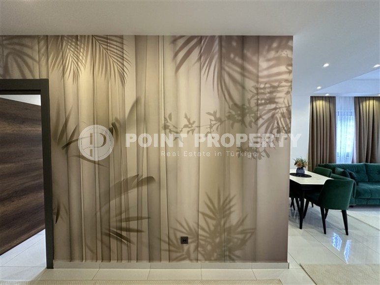 Stylish apartment with modern design 550 meters from the sea, in the center of Mahmutlar-id-7864-photo-9