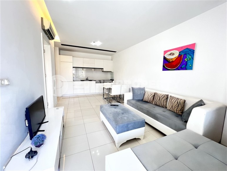 Уютная квартира 1+1 в 150 метрах от моря, в центре европейского района Аланьи - Нижняя Оба-id-7866-фото-3