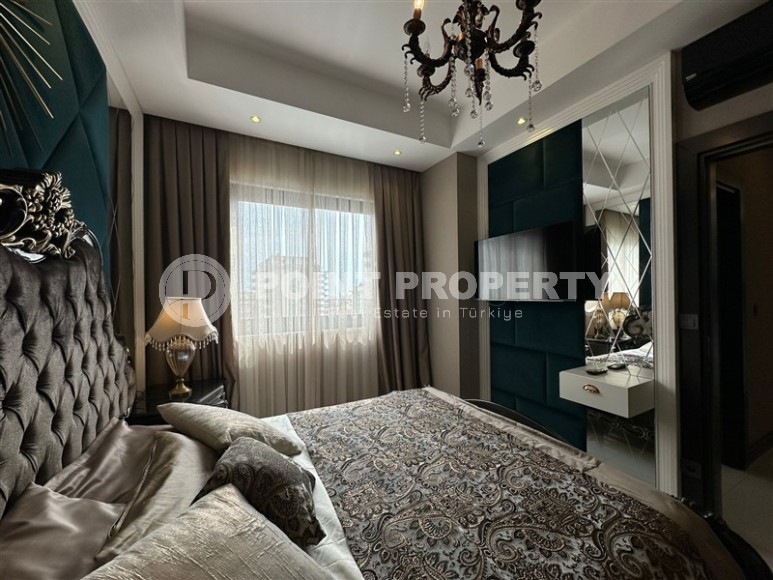 Стильная квартира с дизайнерским ремонтом в 550 метрах от моря, в центре современного района Аланьи - Махмутлар-id-7872-фото-7