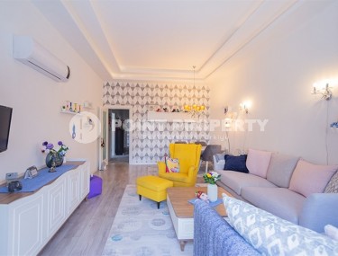 Светлая, уютная квартира 2+1 в 600 метрах от моря, в трех минутах ходьбы от центра Аланьи-id-7880-фото-2