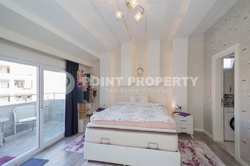 Светлая, уютная квартира 2+1 в 600 метрах от моря, в трех минутах ходьбы от центра Аланьи-id-7880-фото-6