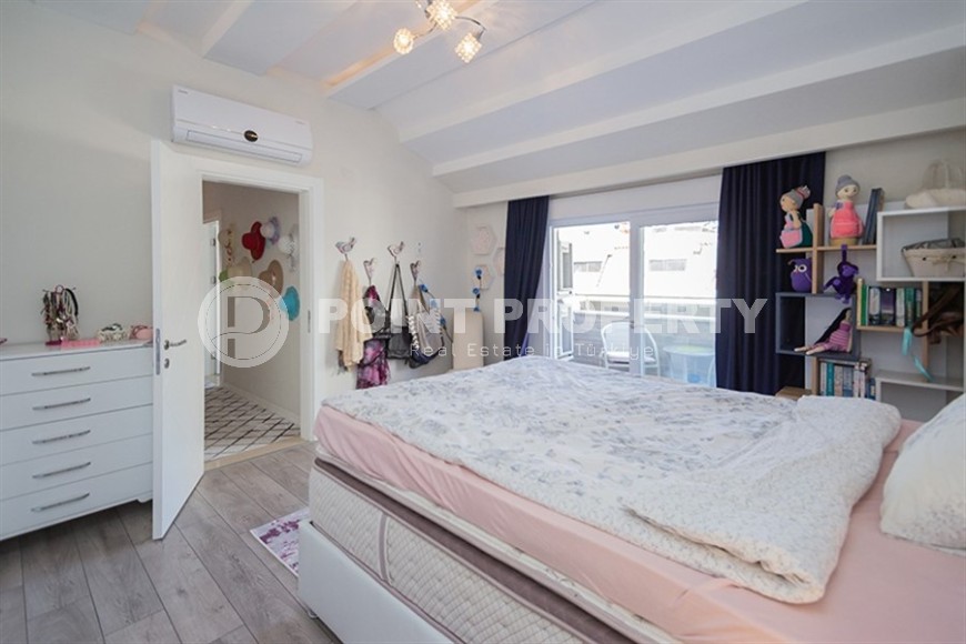 Светлая, уютная квартира 2+1 в 600 метрах от моря, в трех минутах ходьбы от центра Аланьи-id-7880-фото-7