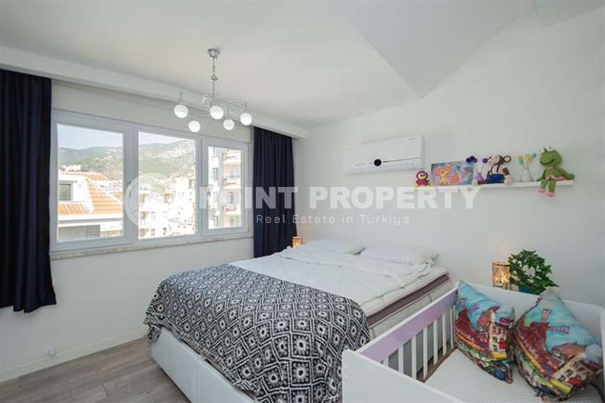 Светлая, уютная квартира 2+1 в 600 метрах от моря, в трех минутах ходьбы от центра Аланьи-id-7880-фото-8