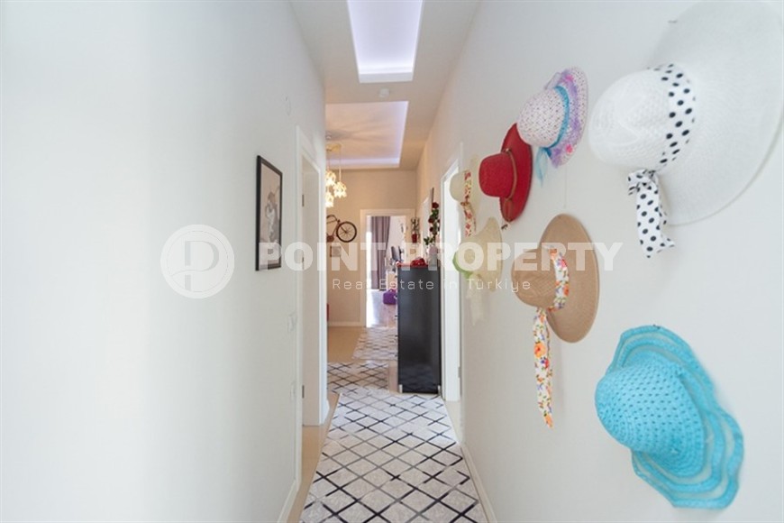 Светлая, уютная квартира 2+1 в 600 метрах от моря, в трех минутах ходьбы от центра Аланьи-id-7880-фото-9