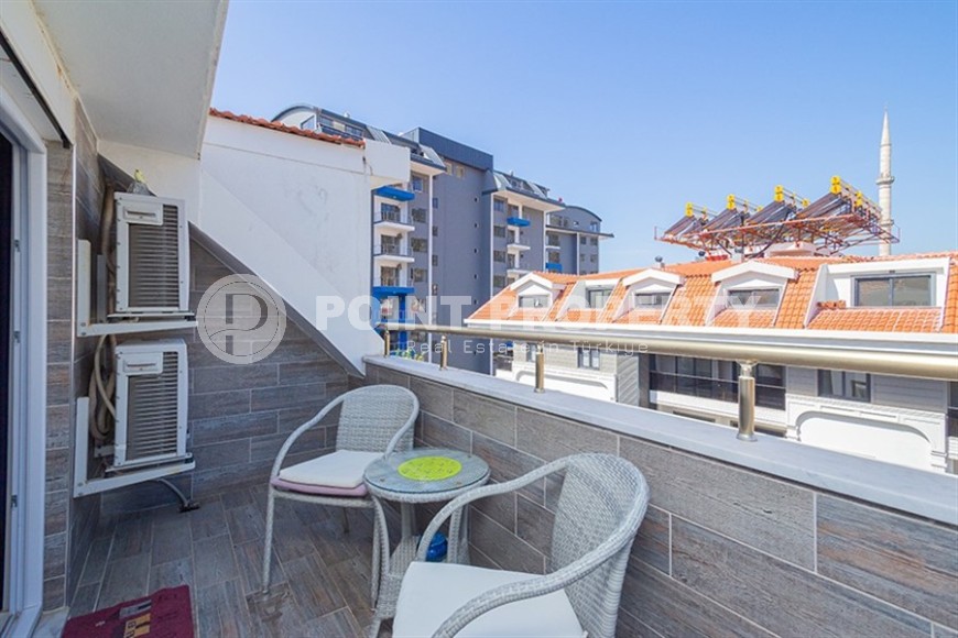 Светлая, уютная квартира 2+1 в 600 метрах от моря, в трех минутах ходьбы от центра Аланьи-id-7880-фото-14