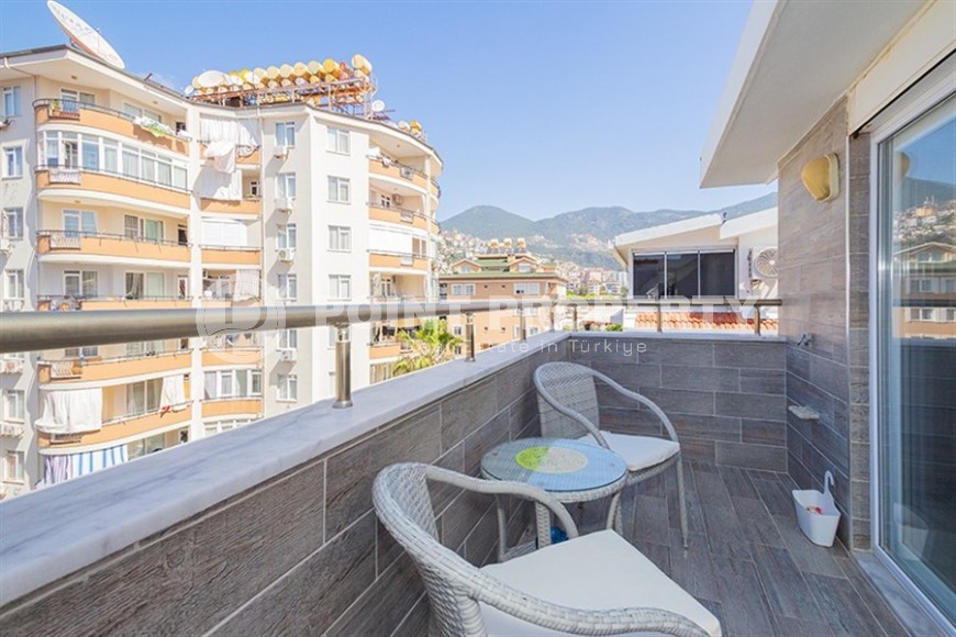 Светлая, уютная квартира 2+1 в 600 метрах от моря, в трех минутах ходьбы от центра Аланьи-id-7880-фото-15