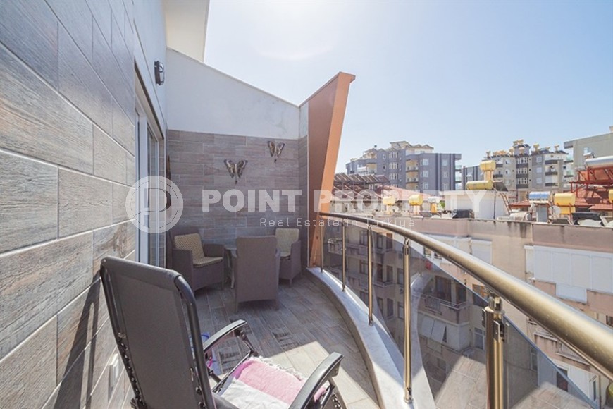 Светлая, уютная квартира 2+1 в 600 метрах от моря, в трех минутах ходьбы от центра Аланьи-id-7880-фото-16