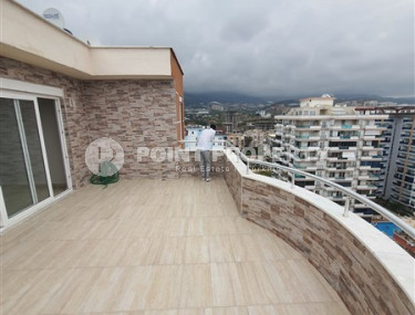 Spacious five-room penthouse with sea and mountain views, area 220 m2, Mahmutlar area. 250 meters to the beach-id-1614-photo-2