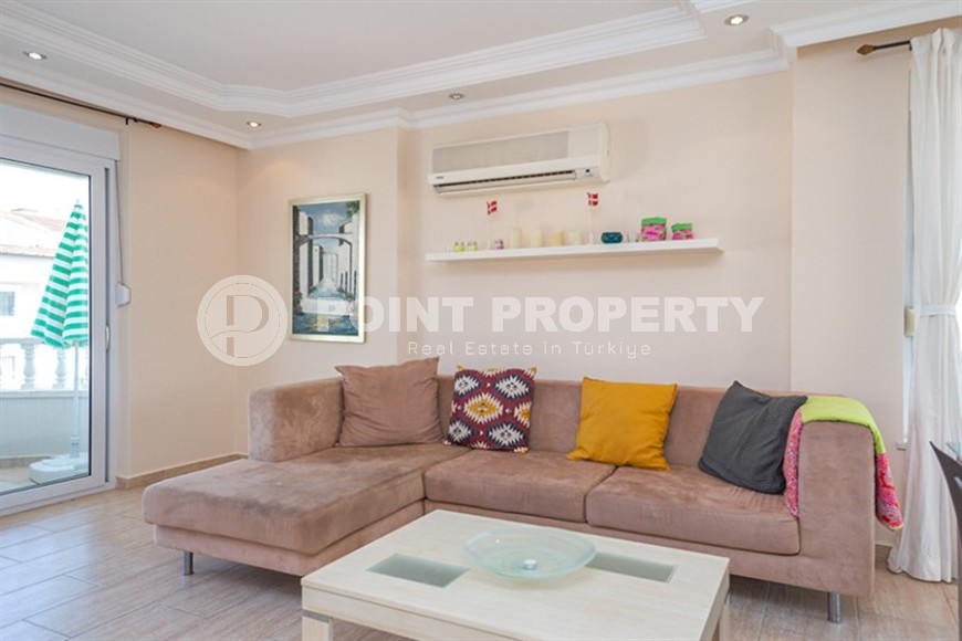 Светлая, уютная квартира в 150 метрах от моря, в центре европейского района Аланьи - Нижняя Оба-id-7886-фото-2