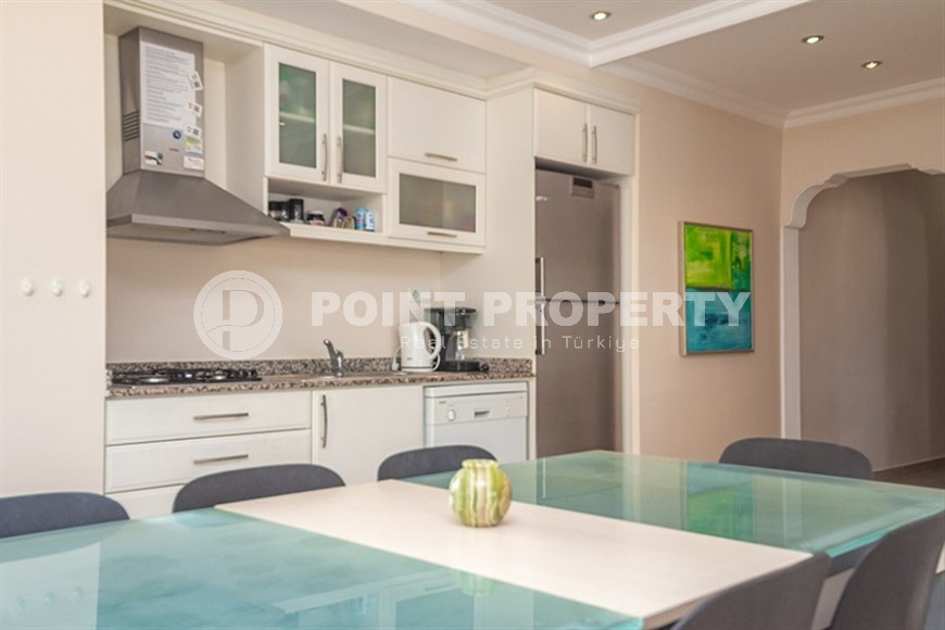 Светлая, уютная квартира в 150 метрах от моря, в центре европейского района Аланьи - Нижняя Оба-id-7886-фото-5