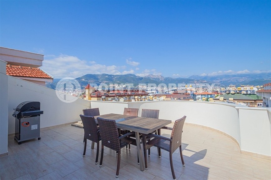 Светлая, уютная квартира в 150 метрах от моря, в центре европейского района Аланьи - Нижняя Оба-id-7886-фото-22