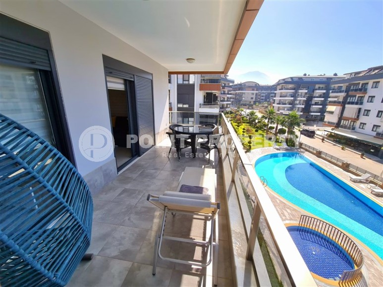 Spacious 1+1 apartment with a total area of 75 m2, in the center of the popular resort area of Alanya - Oba-id-7888-photo-10