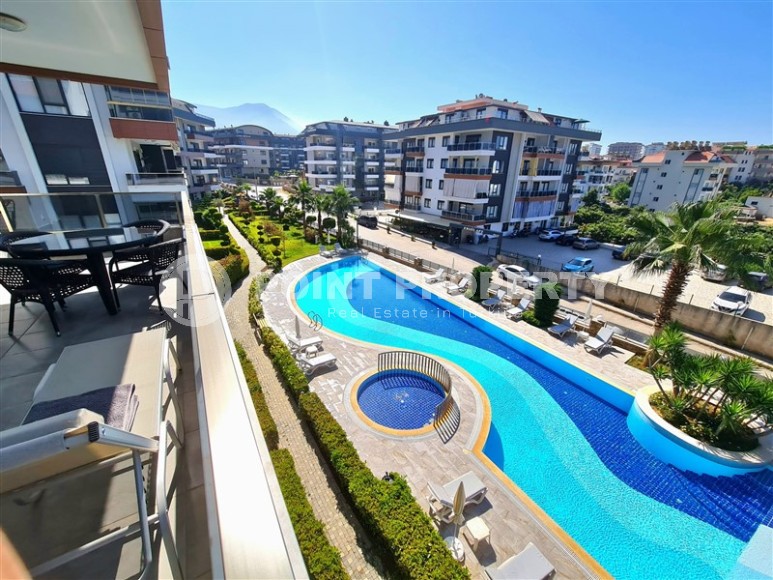 Spacious 1+1 apartment with a total area of 75 m2, in the center of the popular resort area of Alanya - Oba-id-7888-photo-11