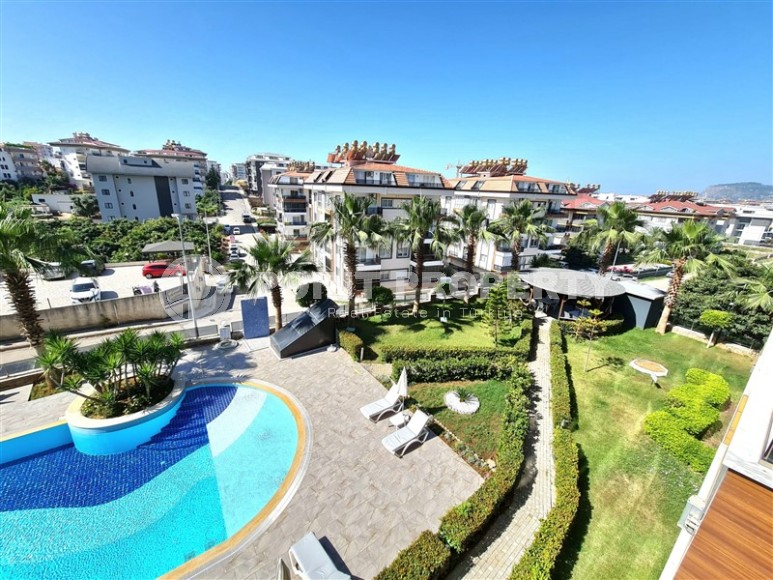 Spacious 1+1 apartment with a total area of 75 m2, in the center of the popular resort area of Alanya - Oba-id-7888-photo-12