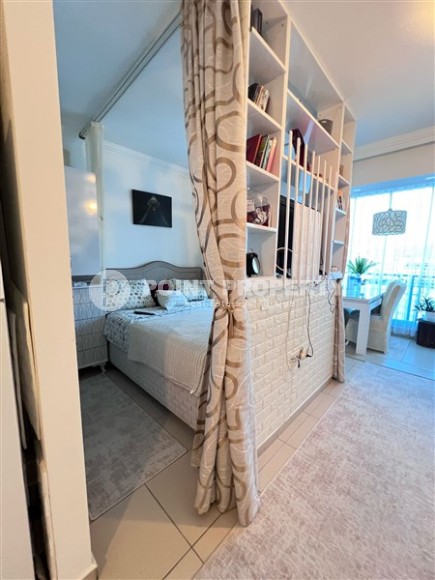 Modern comfortable studio 350 meters from the sea in the center of Mahmutlar-id-7893-photo-5