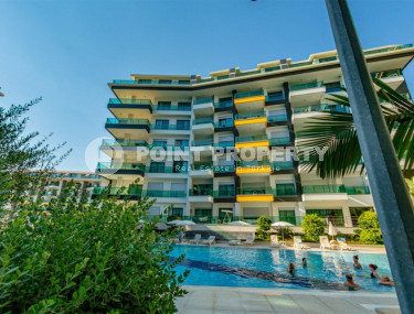 Апартаменты 1+1 с видом на море 60 м2, в резиденции премиум класса в районе Каргыджак.-id-1615-фото-3