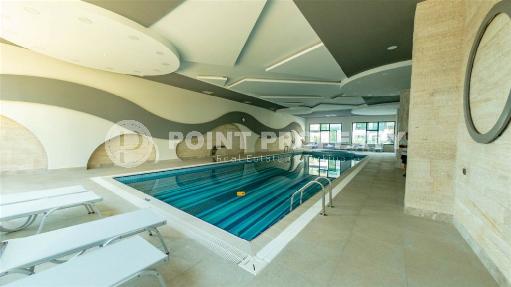 Апартаменты 1+1 с видом на море 60 м2, в резиденции премиум класса в районе Каргыджак.-id-1615-фото-4