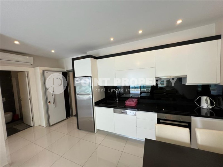 Апартаменты 1+1 с видом на море 60 м2, в резиденции премиум класса в районе Каргыджак.-id-1615-фото-5