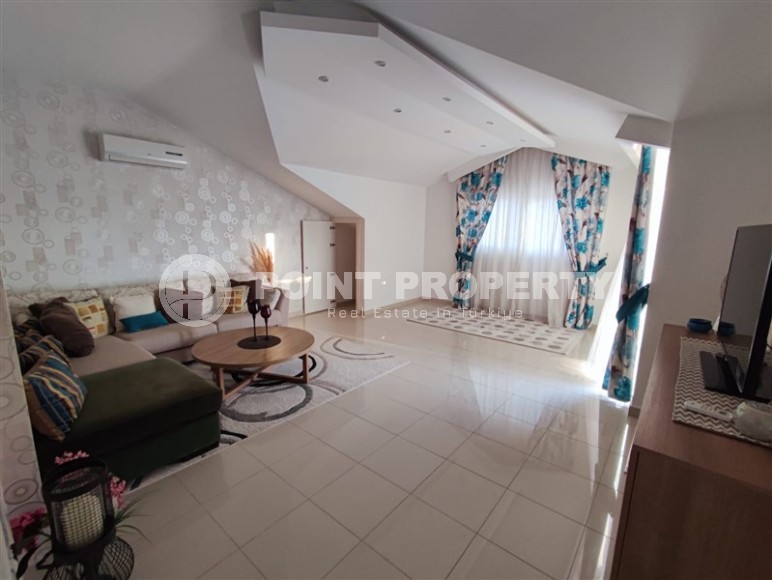 Большая двухуровневая квартира 5+1 на 4-м этаже с мансардой в 600 метрах от моря-id-7895-фото-13