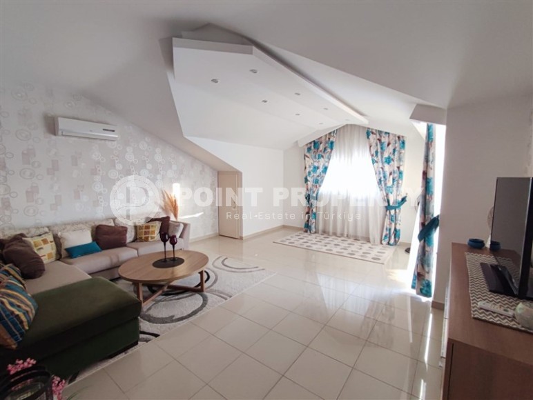 Большая двухуровневая квартира 5+1 на 4-м этаже с мансардой в 600 метрах от моря-id-7895-фото-14