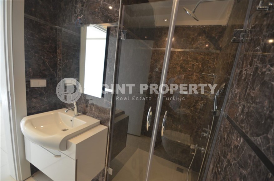 Просторная квартира с чистовой отделкой в 100 метрах от моря, в центре престижного района Аланьи - Кестель-id-7897-фото-9