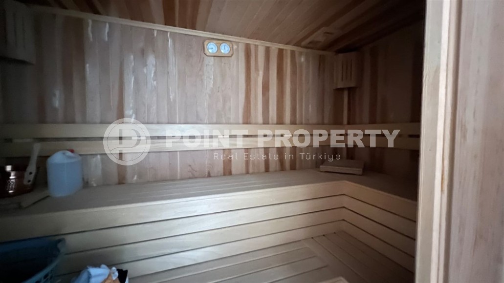 Просторная квартира с чистовой отделкой в 100 метрах от моря, в центре престижного района Аланьи - Кестель-id-7897-фото-19