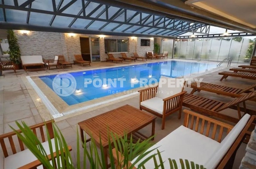 Просторная квартира с чистовой отделкой в 100 метрах от моря, в центре престижного района Аланьи - Кестель-id-7897-фото-20