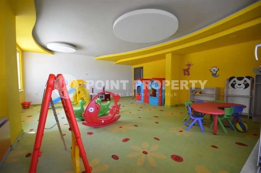 Просторная квартира с чистовой отделкой в 100 метрах от моря, в центре престижного района Аланьи - Кестель-id-7897-фото-22