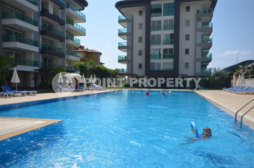 Просторная квартира с чистовой отделкой в 100 метрах от моря, в центре престижного района Аланьи - Кестель-id-7897-фото-23