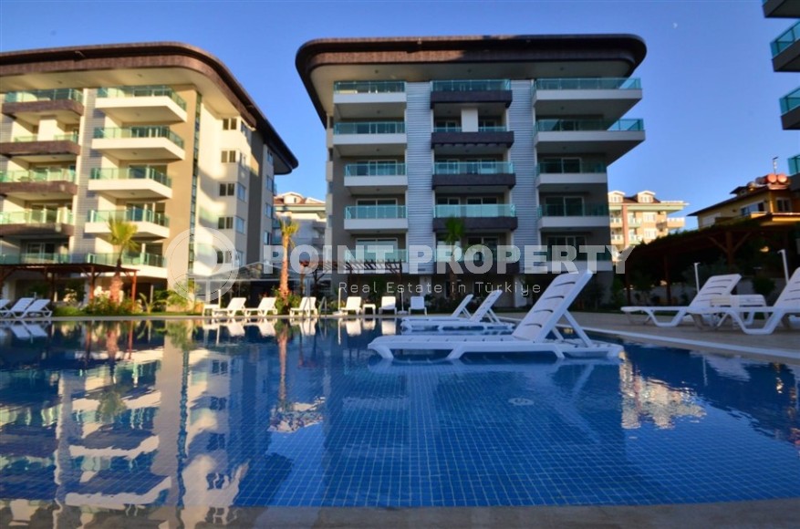 Просторная квартира с чистовой отделкой в 100 метрах от моря, в центре престижного района Аланьи - Кестель-id-7897-фото-24