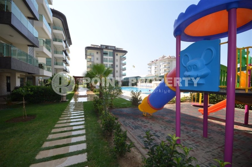 Просторная квартира с чистовой отделкой в 100 метрах от моря, в центре престижного района Аланьи - Кестель-id-7897-фото-28