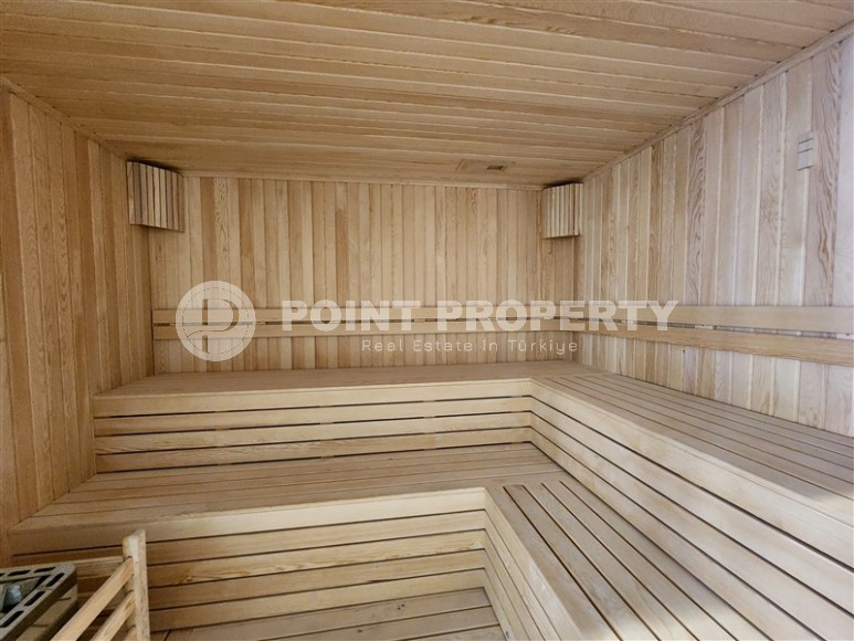 New 1+1 apartment with panoramic sea views, in the center of the modern area of Alanya - Mahmutlar-id-7903-photo-12