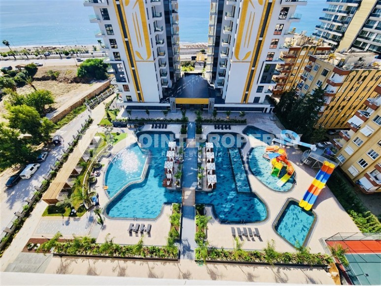 New 1+1 apartment with panoramic sea views, in the center of the modern area of Alanya - Mahmutlar-id-7903-photo-21