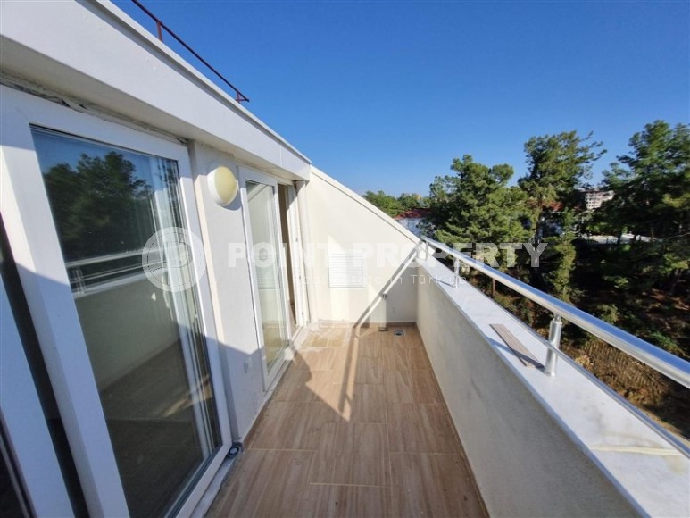 New two-level apartment 2+1 overlooking a pine grove, one and a half kilometers from the sea-id-7906-photo-11