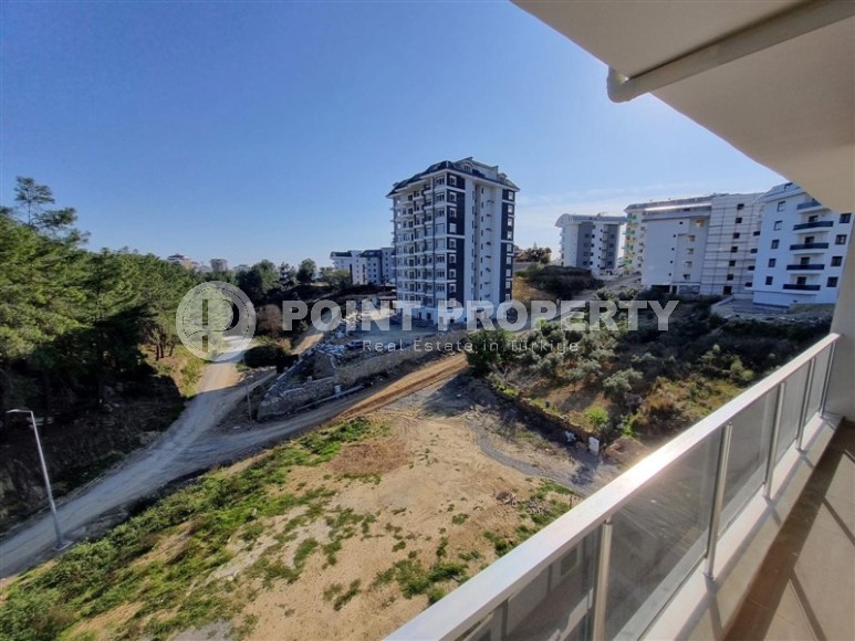 New two-level apartment 2+1 overlooking a pine grove, one and a half kilometers from the sea-id-7906-photo-14