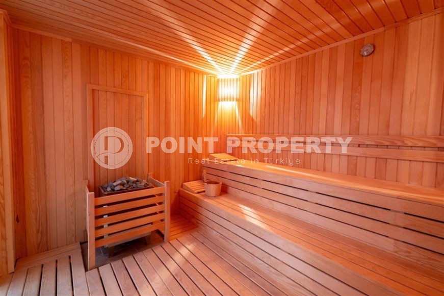 New two-level apartment 2+1 overlooking a pine grove, one and a half kilometers from the sea-id-7906-photo-15