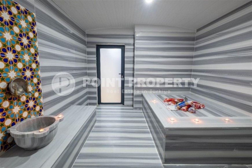 New two-level apartment 2+1 overlooking a pine grove, one and a half kilometers from the sea-id-7906-photo-16