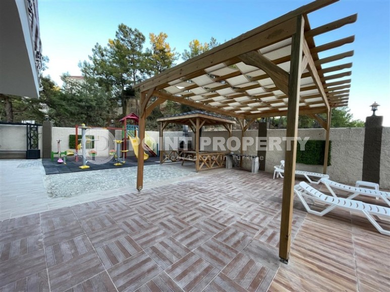 New two-level apartment 2+1 overlooking a pine grove, one and a half kilometers from the sea-id-7906-photo-20