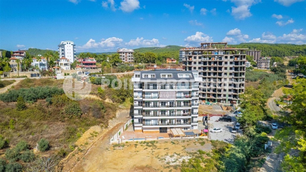 New two-level apartment 2+1 overlooking a pine grove, one and a half kilometers from the sea-id-7906-photo-23